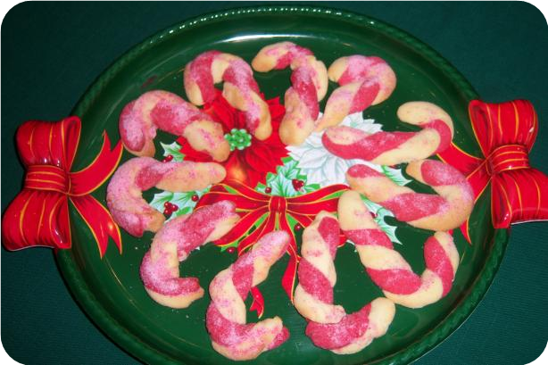 Candy Cane Cookies