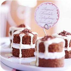 Layered Chocolate-Zabaglione Cream Cakes