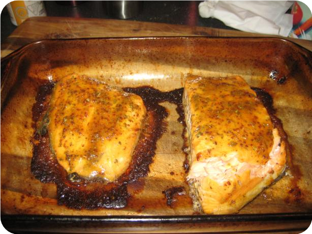Honey Mustard Marinade for Chicken or Salmon