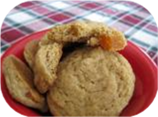 Sarah's Chopped Apricot Cookies