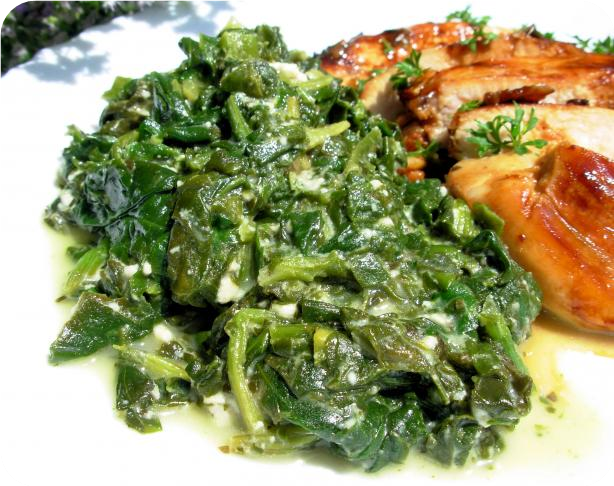 Warm Spinach and Feta Dip