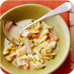 Creamy Chicken Noodle Soup