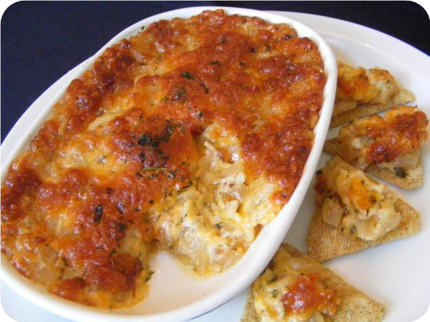Baked Onion Dip Appetizer