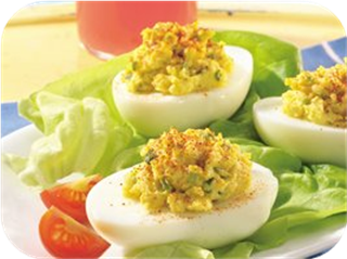 Low-Fat Deviled Eggs
