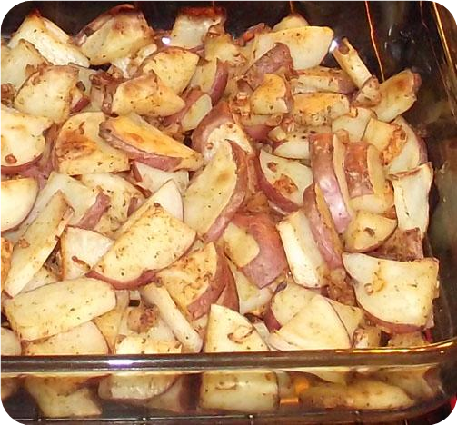 Abbie's Spicy Oven-Roasted Potatoes