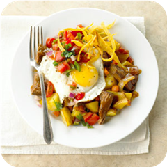 Ranchero beef hash 
