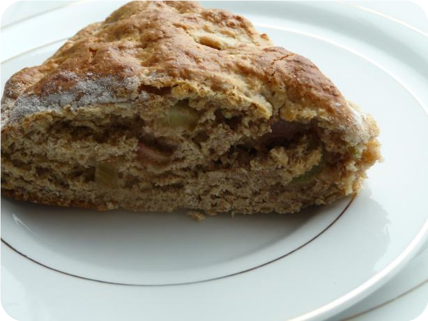 Sumner's Favorite Healthy Rhubarb Scones