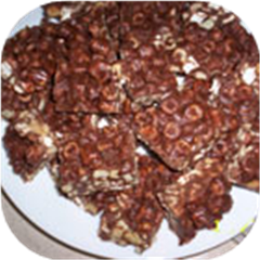 Chocolate Mallow Nut Bars
