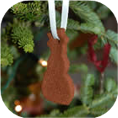 Scented Applesauce-Cinnamon Ornaments