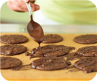 Triple Chocolate Cookies