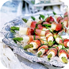 Prosciutto Wrapped Asparagus