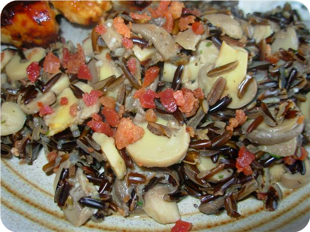 Wild Rice With Mushrooms