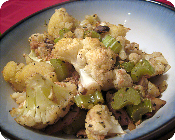Herbed Cauliflower Bake