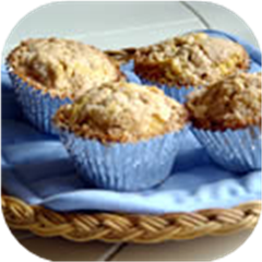 Pumpkin Apple Streusel Muffins