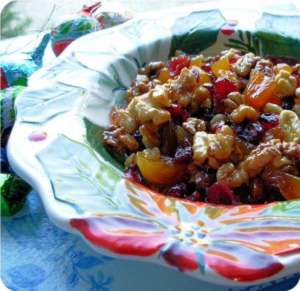 Praline Pecans and Cranberry Mix