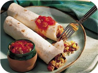 Salsa Rice Enchiladas