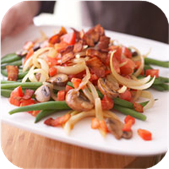 Farm-style green beans 