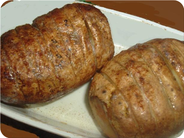 Baked Potato With Rosemary