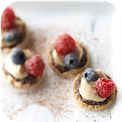 Berry & Caramel Cream Bites 
