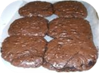 Fudgy Chocolate-Walnut Cookies