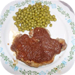Pork Chops with Pear Sauce