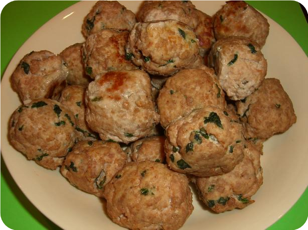 Savory Turkey-Ricotta Meatballs