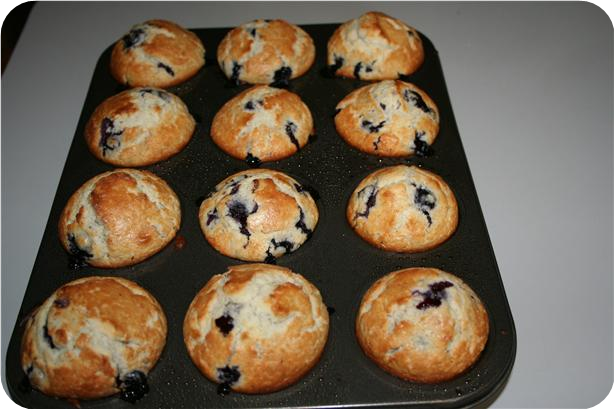 Blueberry Buttermilk Muffins