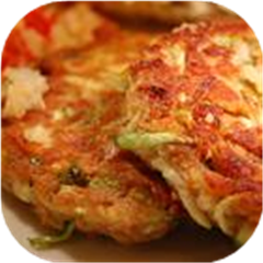 Connie's Zucchini 'Crab' Cakes