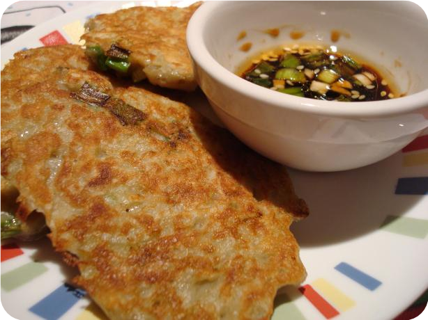 Chinese Latkes with Tangy Dipping Sauce