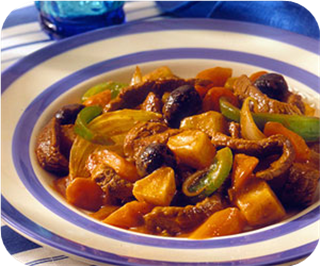 Greek-Style Beef with Vegetables