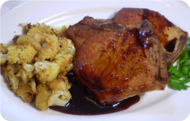 Mahogany Pork Chops