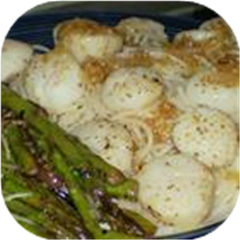Scallops with White Wine Sauce II