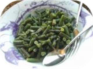 Mustard Green Beans