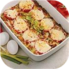 Tomato Mozzarella Bake