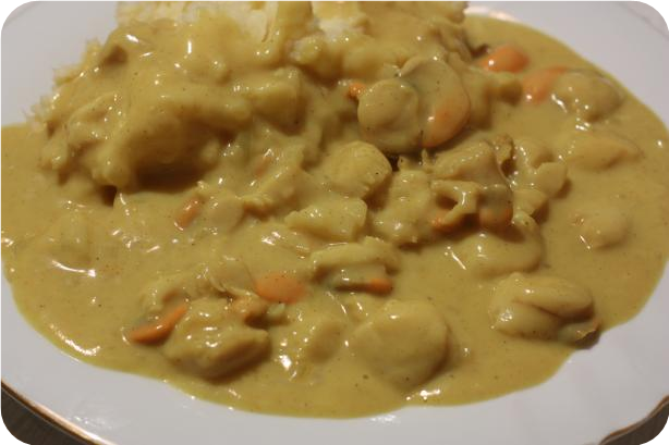 Curried Scallops