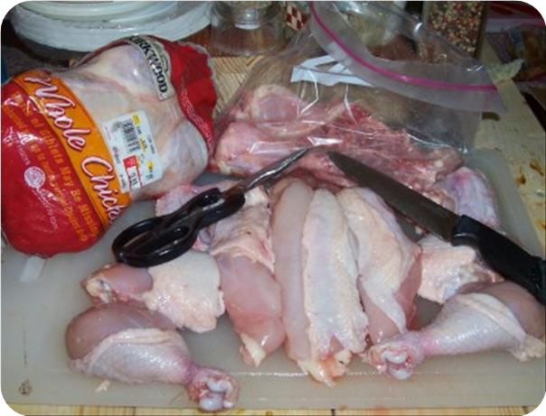How to Cut up a Chicken