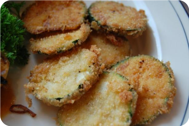 Cheese Fried Zucchini