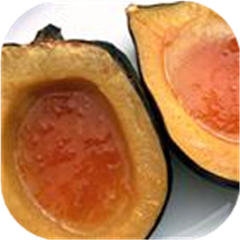 Baked Acorn Squash with Apricot Preserves