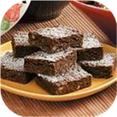 Walnut Oat Brownies