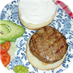 Bacon-Wrapped Hamburgers