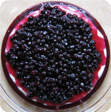 Blueberry Cheesecake Pizza