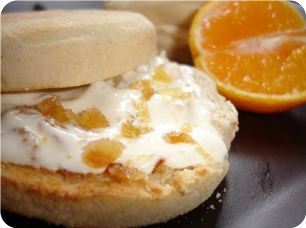 Gingered Cream Cheese Sandwiches