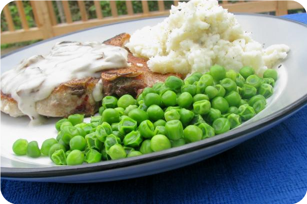 Microwave Peas