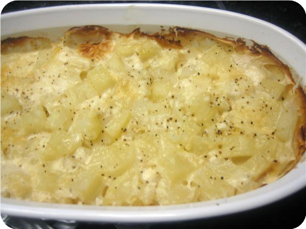 Baked Creamy Potato Casserole
