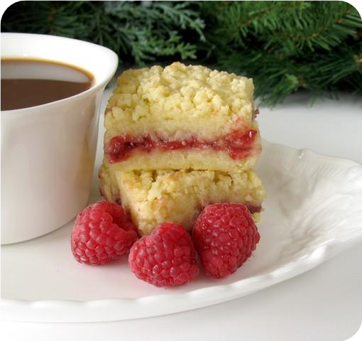 Raspberry Shortbread