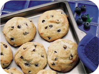 Wild Blueberry Muffin Tops
