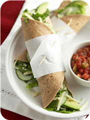 All Wrapped Up Chef Salad