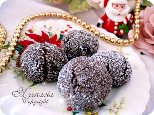 Mocha Crackle Cookies