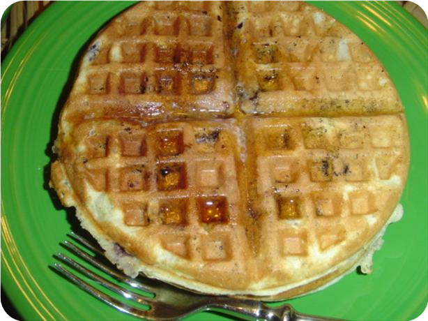 Blueberry Waffles