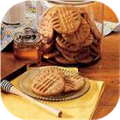 Honey-Peanut Butter Cookies